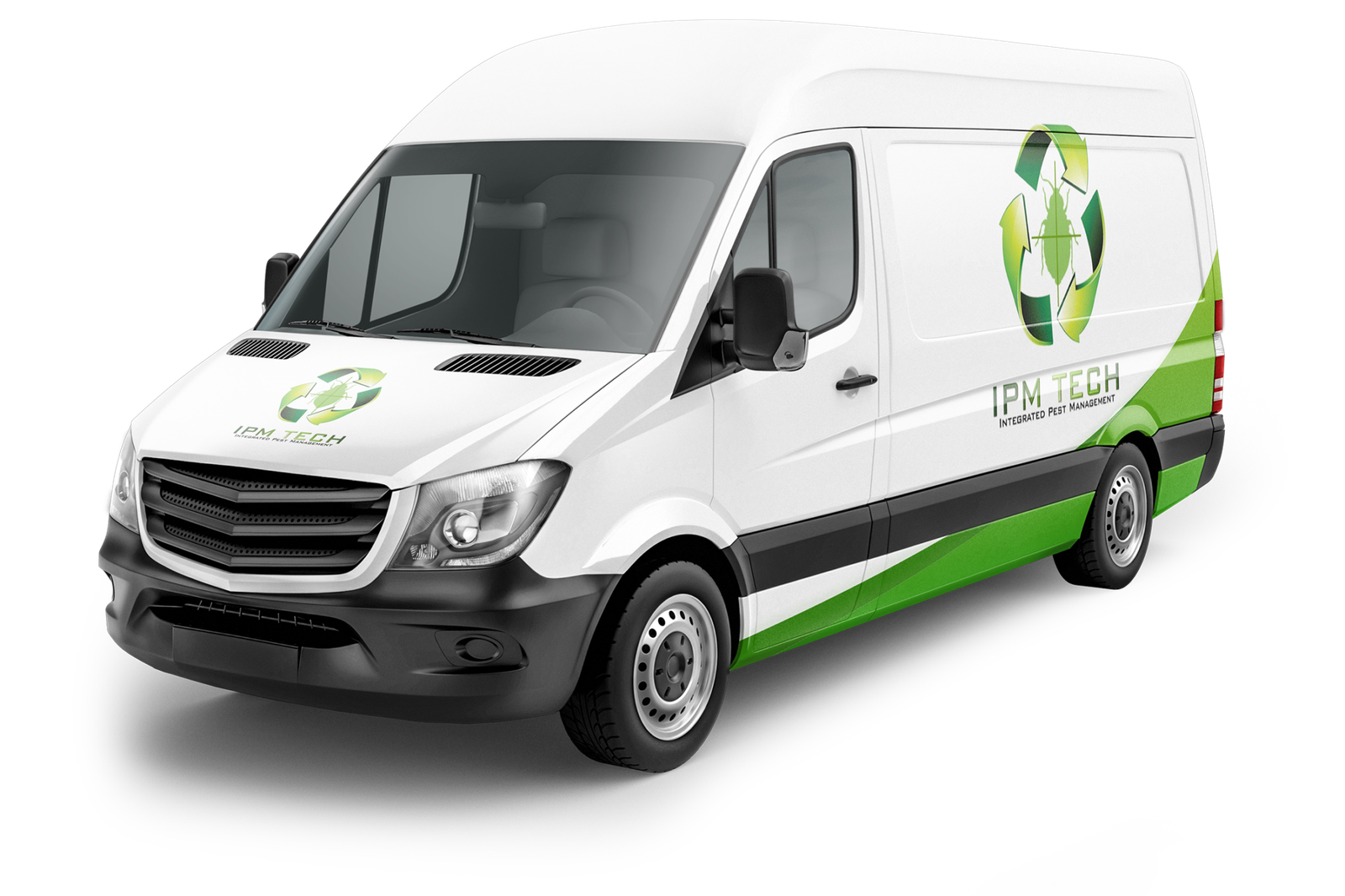 IPM Tech Pest Control Service Van